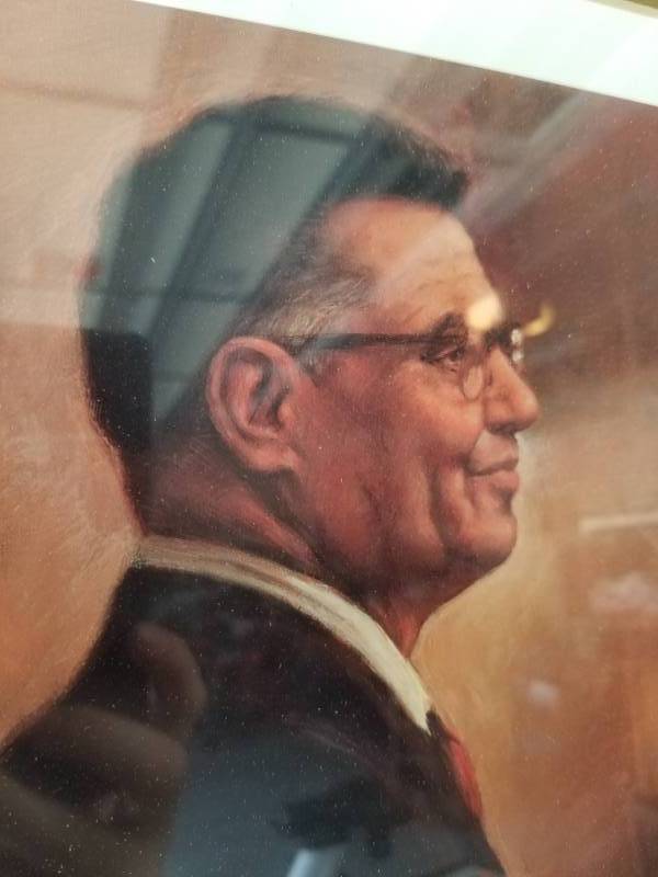 lot 17 image: Inspirational Vince Lombardi Print with Autograph