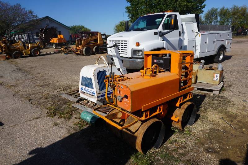 Rammax Tandem Wheel Vibratory Trench Compactor