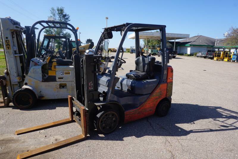Toyota Model 8FGCU25 Propane Fuel Fork Lift