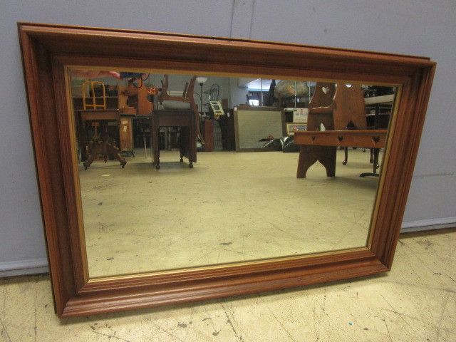 lot 417 image: ANTIQUE MIRROR