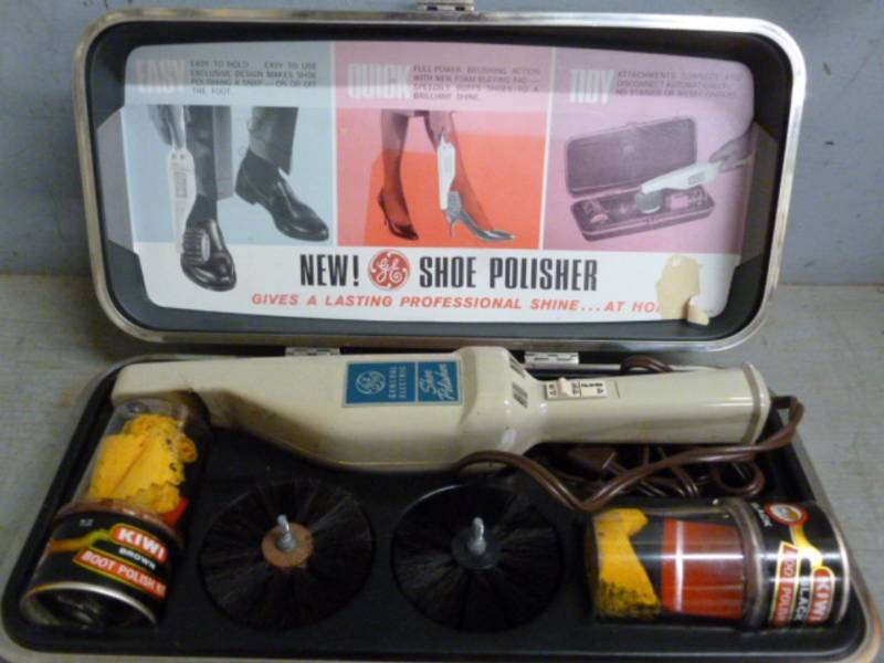 Vintage Shoe Shine Kit Richmond 28 Bosch Brooder Heater