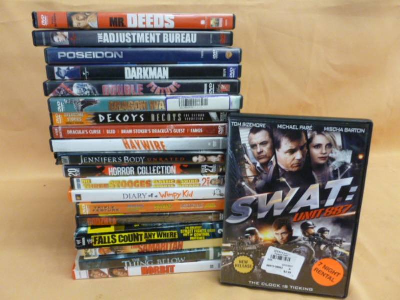 lot 150 image: DVD Movies