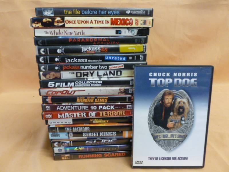 lot 151 image: DVD Movies