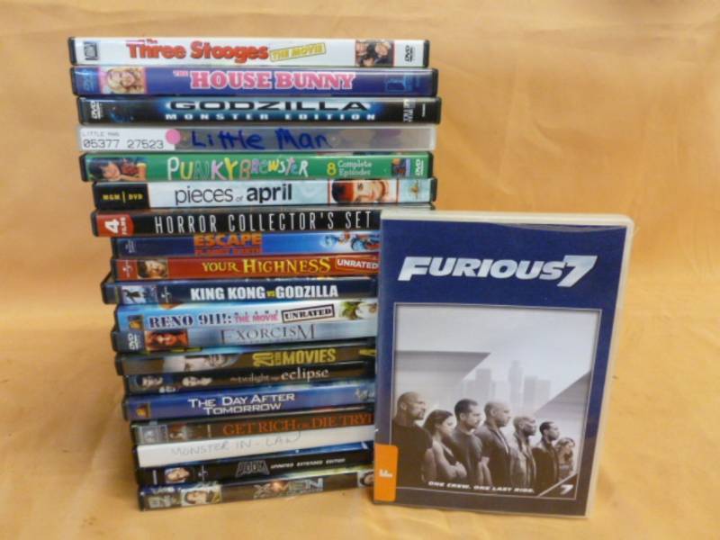 lot 186 image: DVD Movies