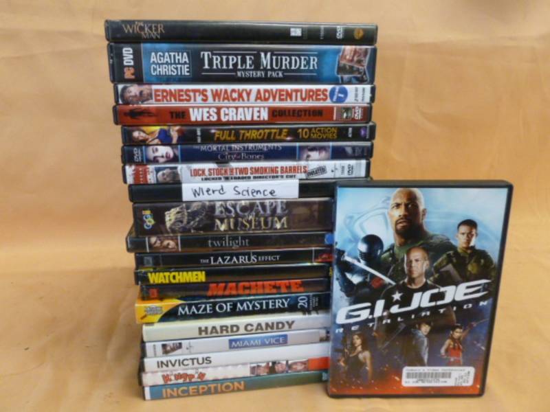 lot 188 image: DVD Movies