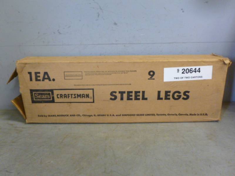 lot 224 image: New Workbench Legs