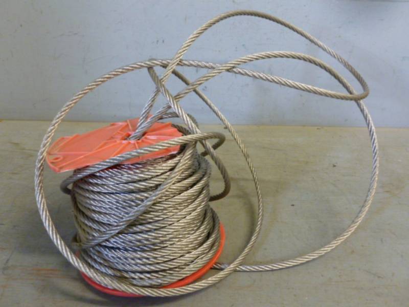 lot 276 image: New Stainless Steel Cable
