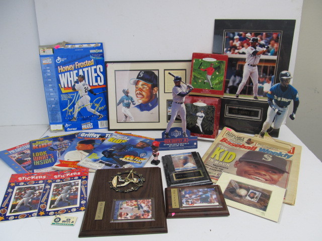 lot 49 image: Large Lot of KEN GRIFFEY JR. Collectibles
