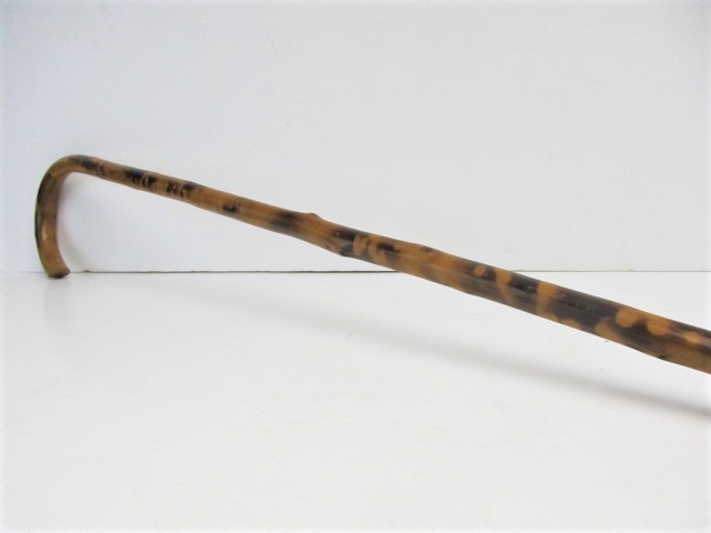 lot 104 image: Original Antique WW1  American Expeditionary Forces Walking StickCane - Dated 1919