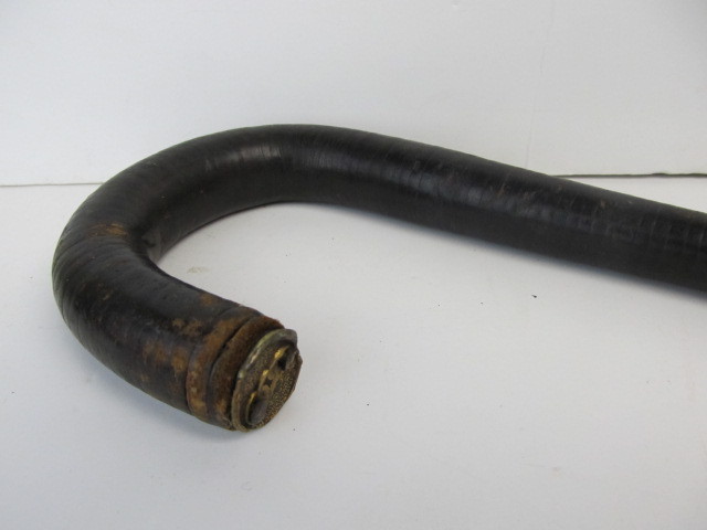lot 105 image: Antique Leather Wrapped CaneWalking Stick 