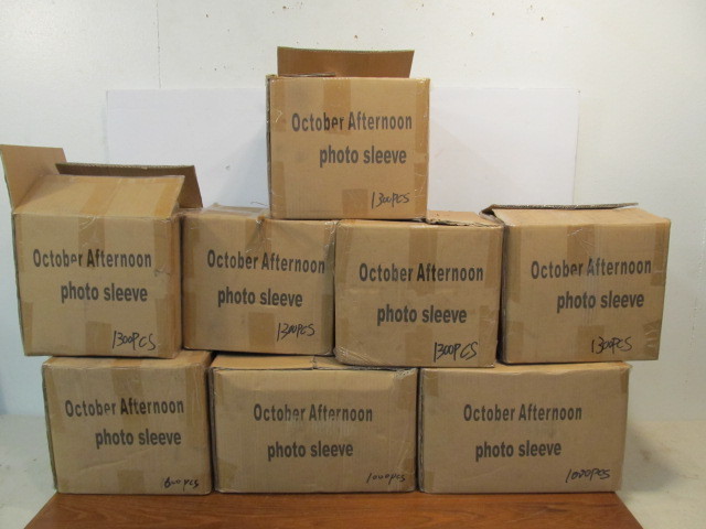 lot 164 image: Massive Lot of Brand New Photo Album Sleeves