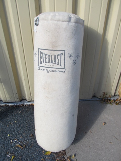 lot 138 image: Heavy Duty EVERLAST Boxing Heavy Punching Bag