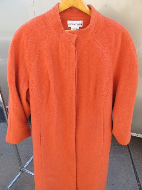 lot 147 image: JESSICA LANDON Full Length Wool Jacket -26W