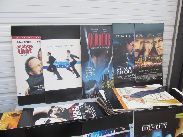 lot 200 image: Large Lot of Video Store Movie Posters