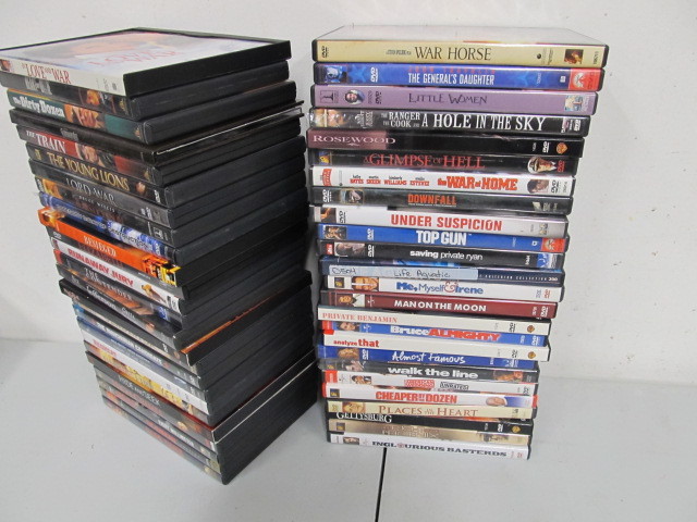 lot 197 image: Lot of 50 DVDs #1