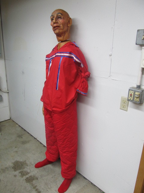 lot 280 image: Quality Life Sized Halloween Full-Body Monster Mannequin 