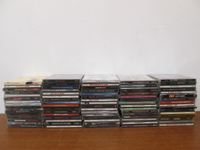 lot 223 image: Lot of 80 Rock & Roll CDs