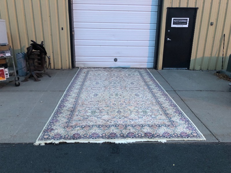 lot 98 image: HUGE Vintage Karastan Wool Area Rug