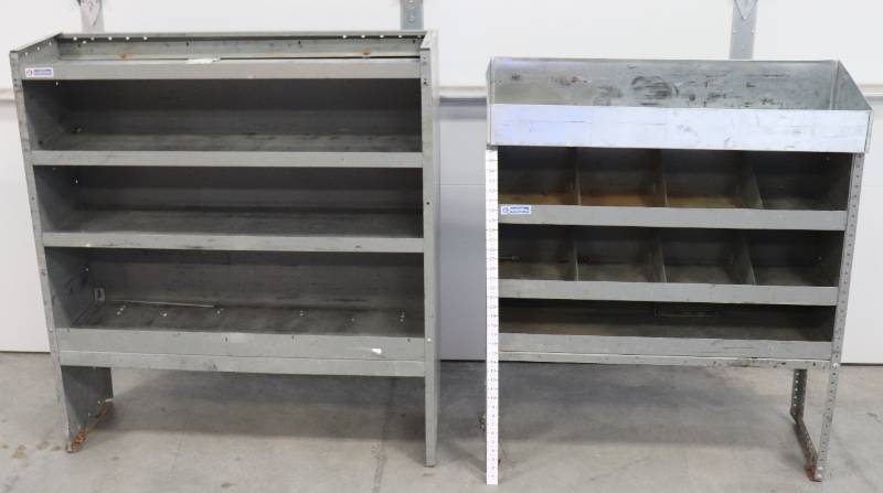 lot 10 image: (2) Van Parts Storage Bins