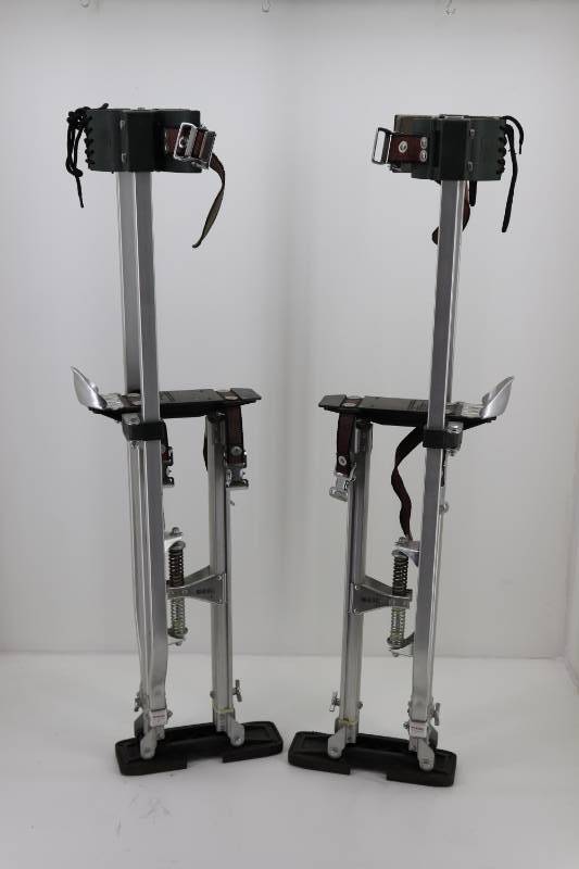 lot 13 image: Adjustable Height Drywall Stilts