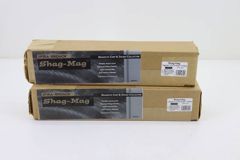 lot 24 image: (2) Shag Mag Magnetic Chip & Swarf Collectors