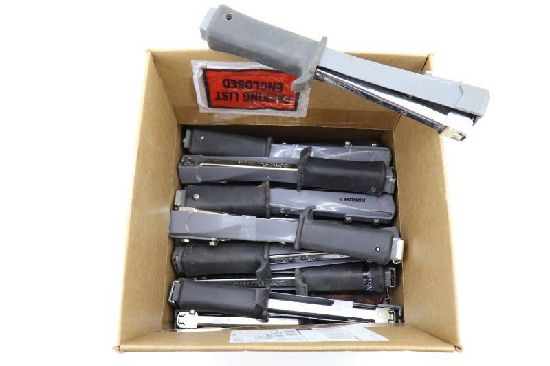 lot 35 image: (20) Untested Store Return Arrow Tack Staplers