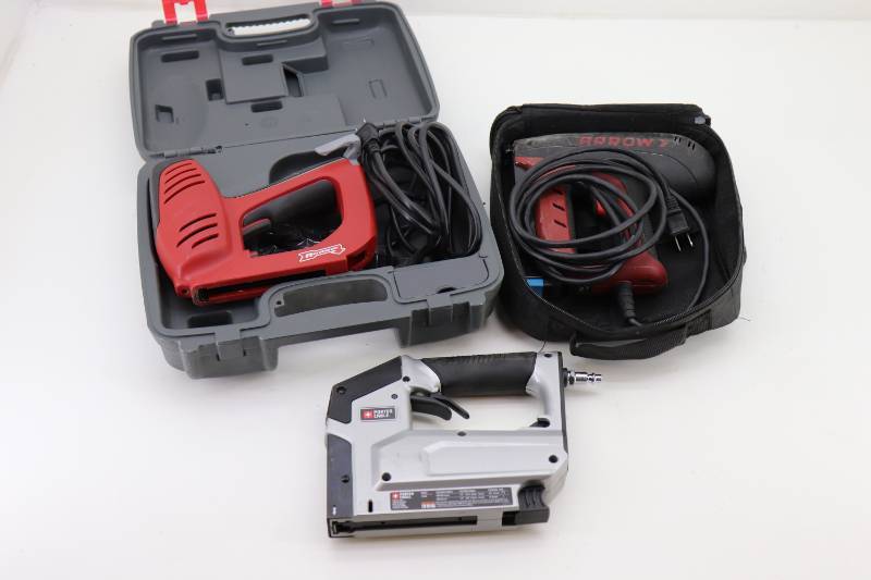 lot 40 image: (3) Untested Store Return Heavy Duty Staplers