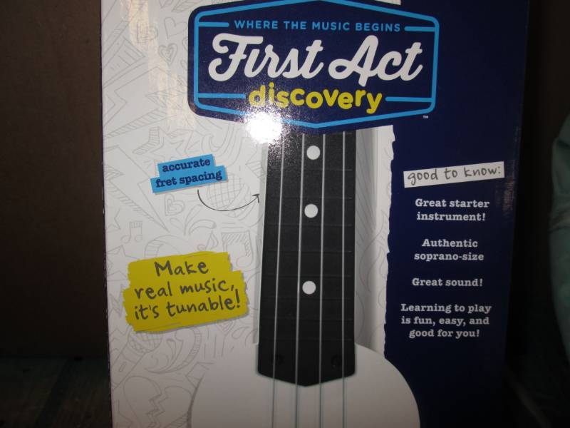 lot 6 image: First Act Ukelele (Age 4)...