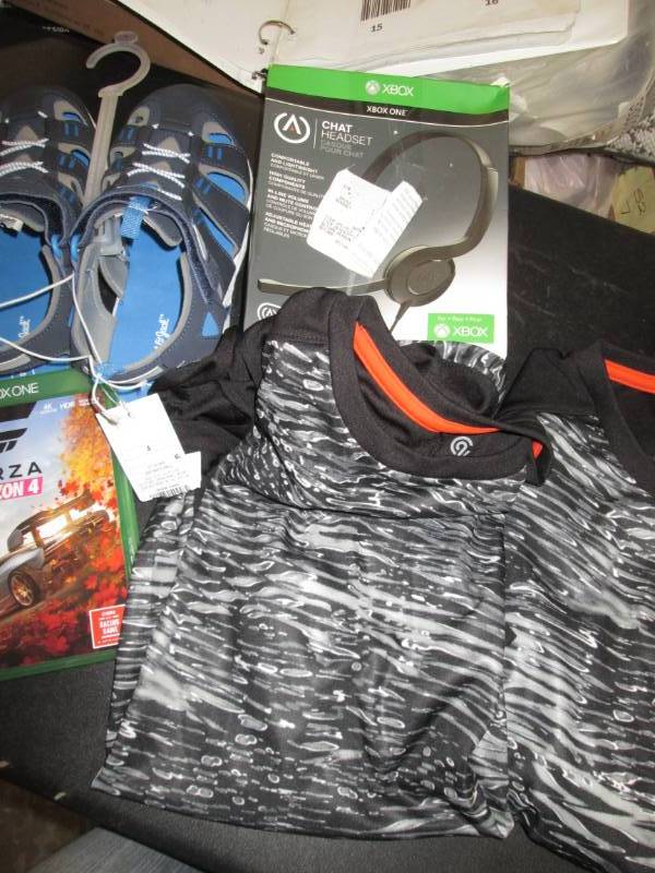 lot 13 image: BoysGaming Items (L-XL) 2 Shirts,...