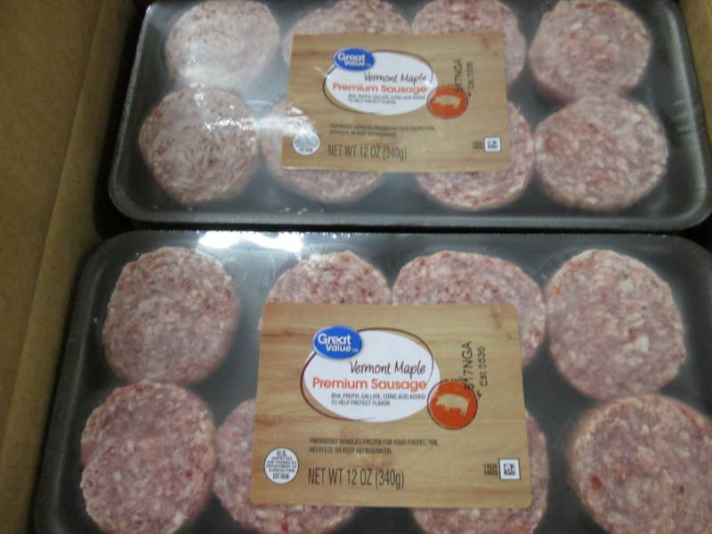 lot 48 image: Vermont Maple Sausage Patties (8- 1...
