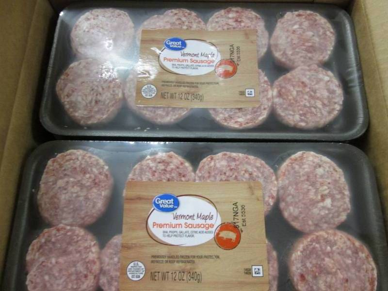 lot 49 image: Vermont Maple Sausage Patties (8- 1...