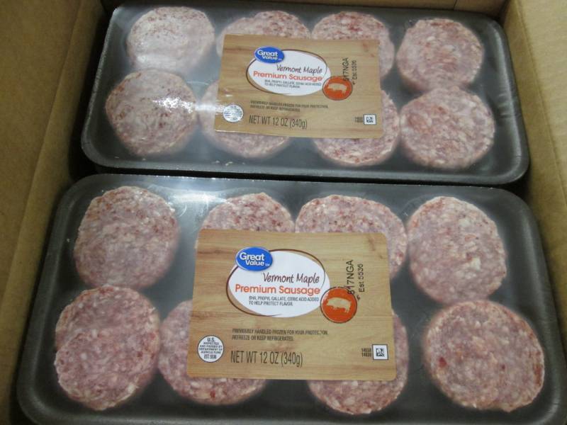 lot 50 image: Vermont Maple Sausage Patties (8- 1...