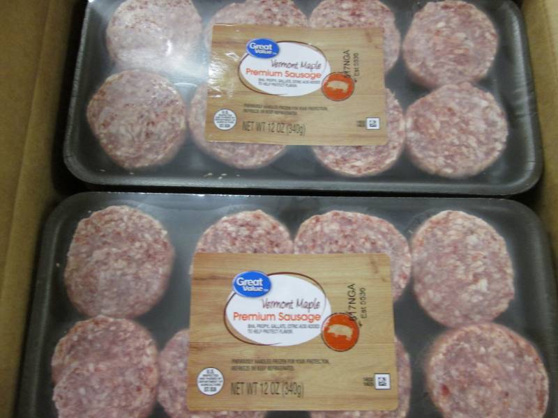 lot 51 image: Vermont Maple Sausage Patties (8- 1...