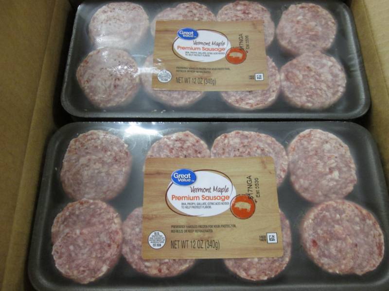 lot 52 image: Vermont Maple Sausage Patties (8- 1...