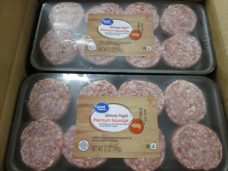 lot 53 image: Vermont Maple Sausage Patties (8- 1...