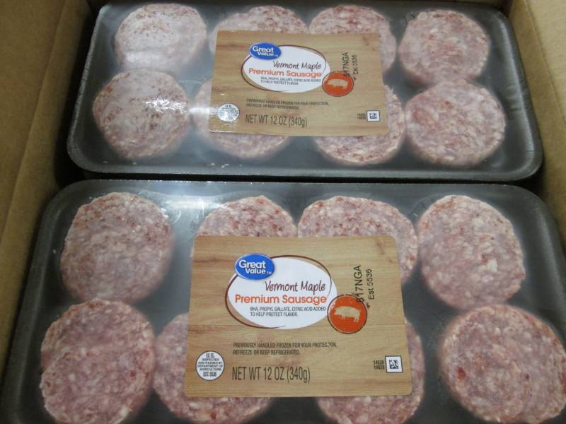 lot 54 image: Vermont Maple Sausage Patties (8- 1...