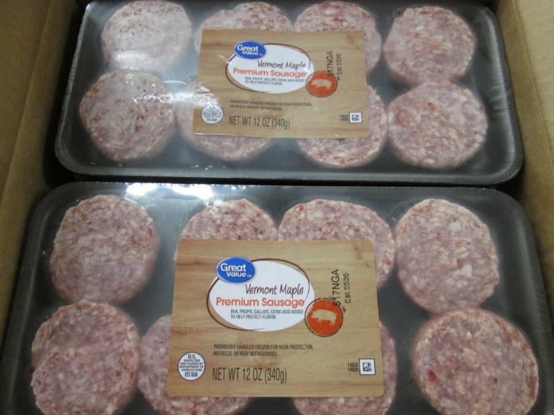 lot 56 image: Vermont Maple Sausage Patties (8- 1...