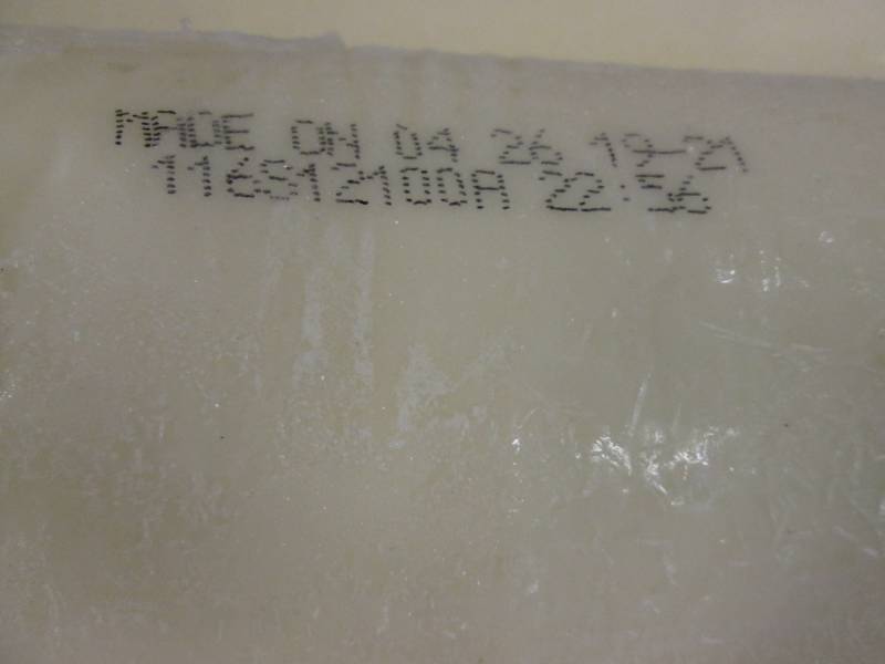 lot 75 image: Large Frozen Mozzarella Cheese Log ...