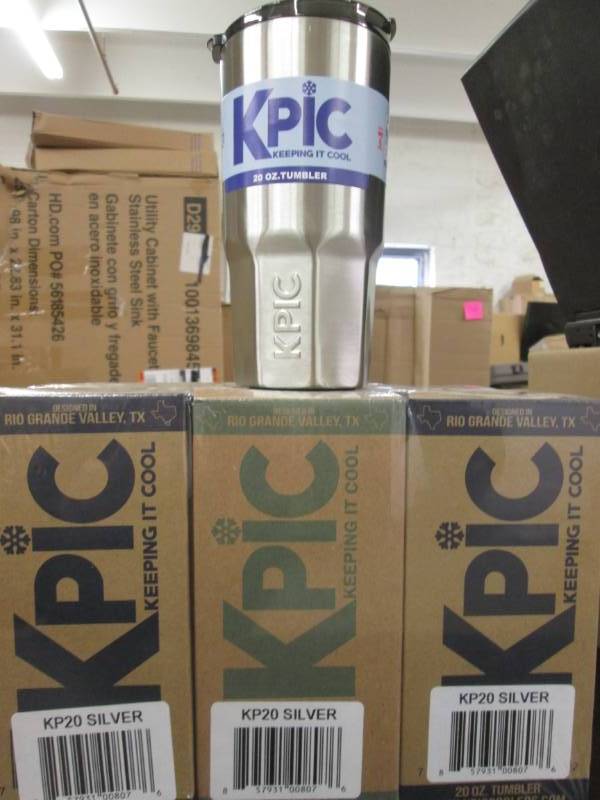 lot 98 image: Kpic 20oz. Tumbler (6pk)...