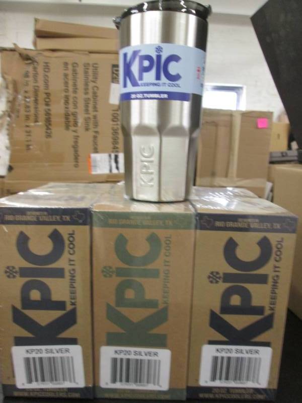 lot 100 image: Kpic 20oz. Tumbler (6pk)...