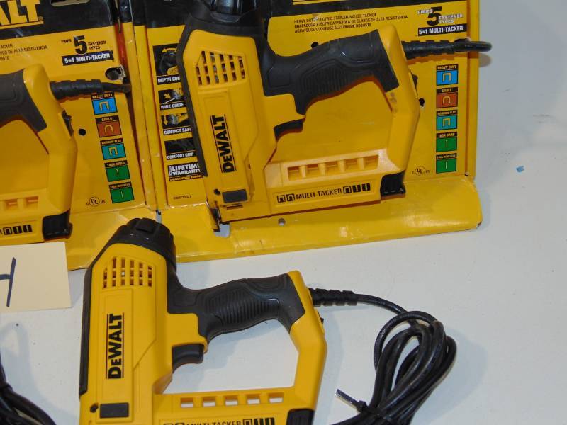 5 DEWALT  Multi-Tacker Brad Nailer