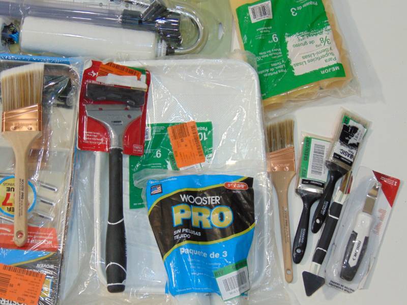 Painting supplies