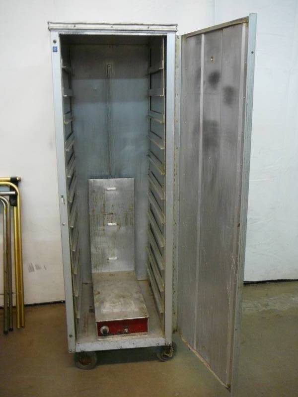 NSF Precision Aluminum Heated Food Cabinet On Casters