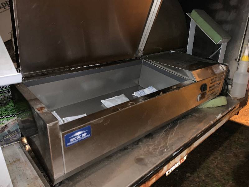 lot 13 image: Arctic Air Counter Top Freezer - Model # RPC40 - 115 Volts - 1.4 Amps - 39.5 x 13.5 x 11.5 - NSF ApprovedRuns Cools