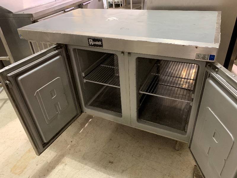 Randell Refrigerated Worktop Table NSF,115V48X30X36Runs Cools