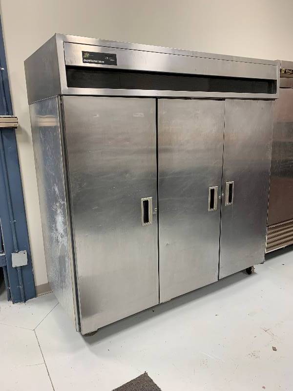 delfield 3 door freezer