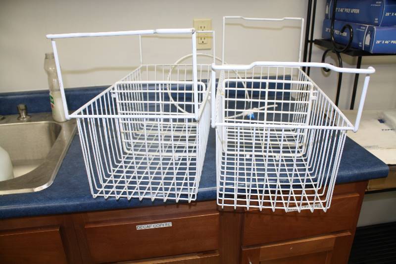 Freezer Baskets with Dividers