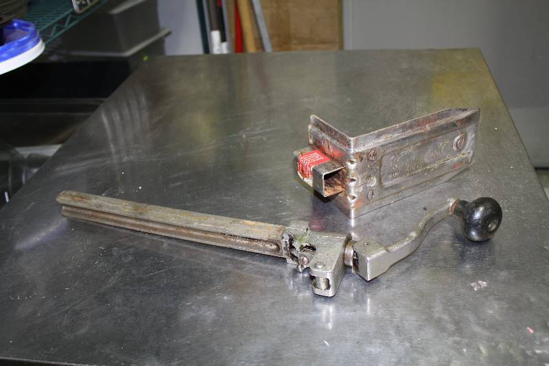 lot 100 image: Can Opener and Bracket