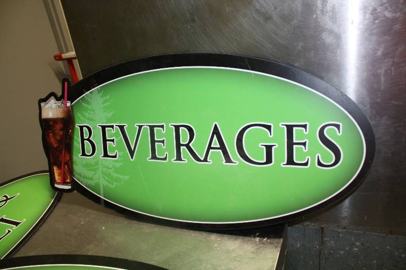 lot 150 image: Light Weight Signs
