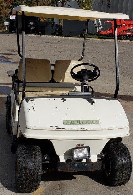 lot 12A image: Columbia 4PT Golf Cart with Top